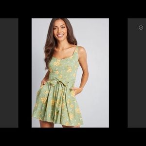 NEW ModCloth Collectif Floral Romper Sz. UK 26